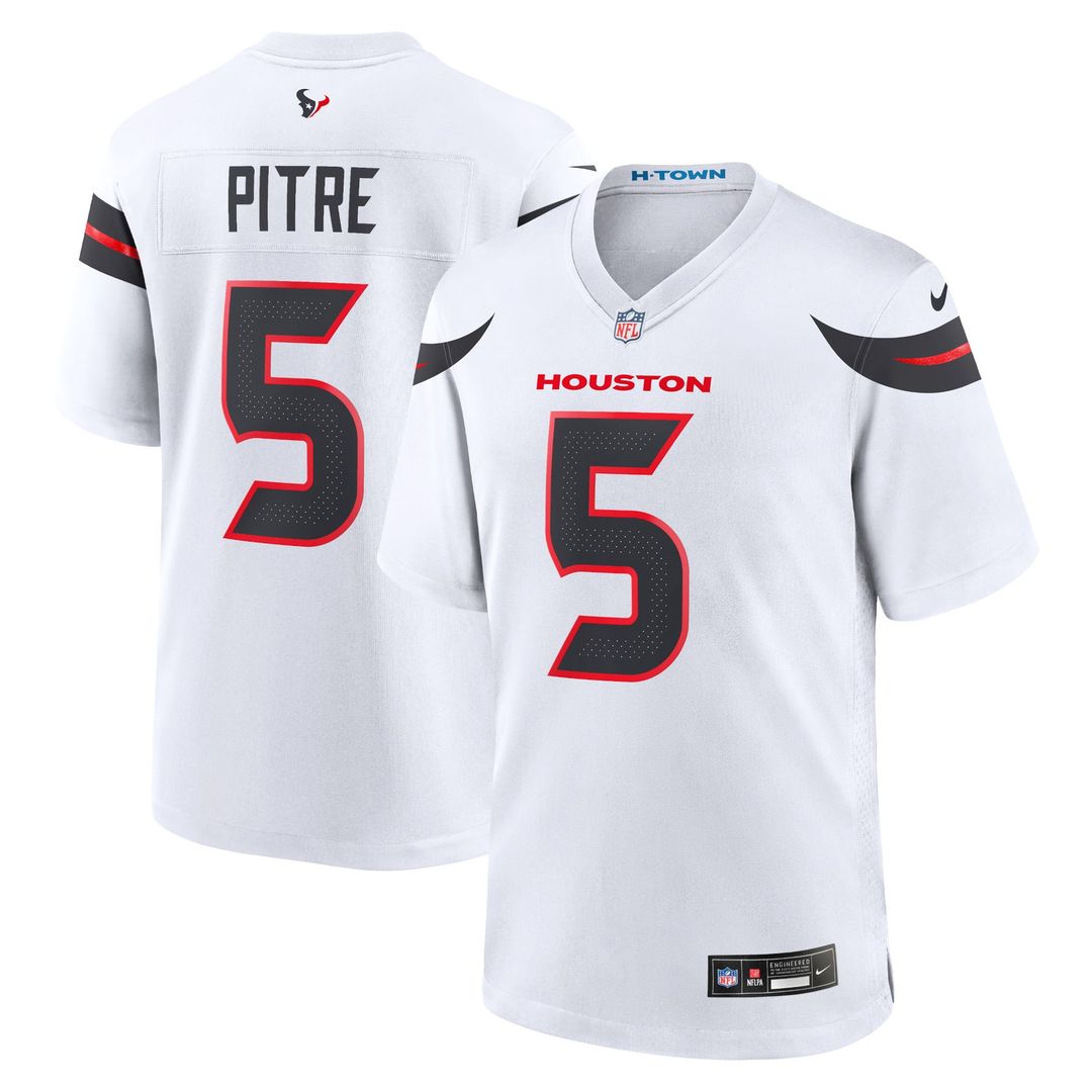 Men's Houston Texans Jalen Pitre Red Alternate Game NFL Football Jersey - view 21