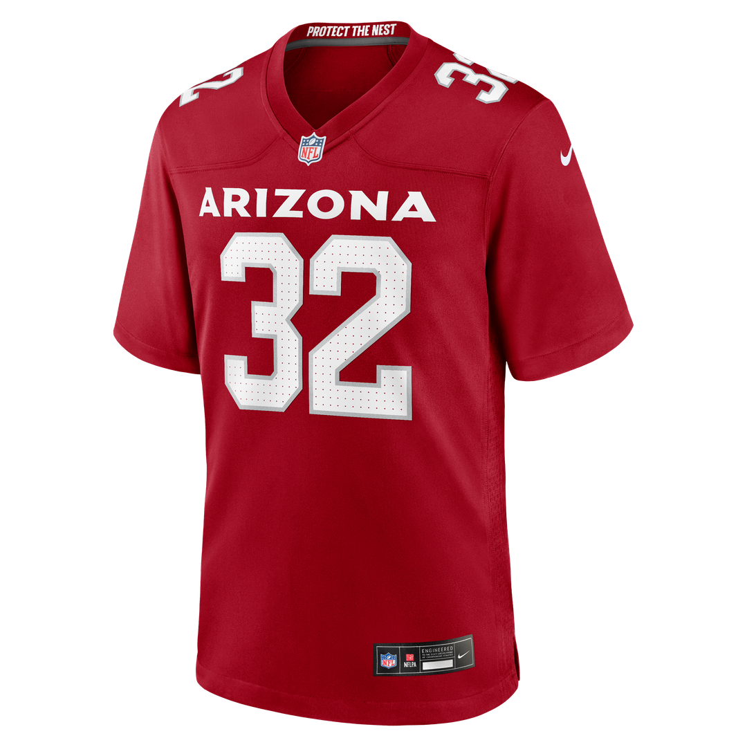 Men's Arizona Cardinals Joey Blount Cardinal Game NFL Football Jersey - view 2