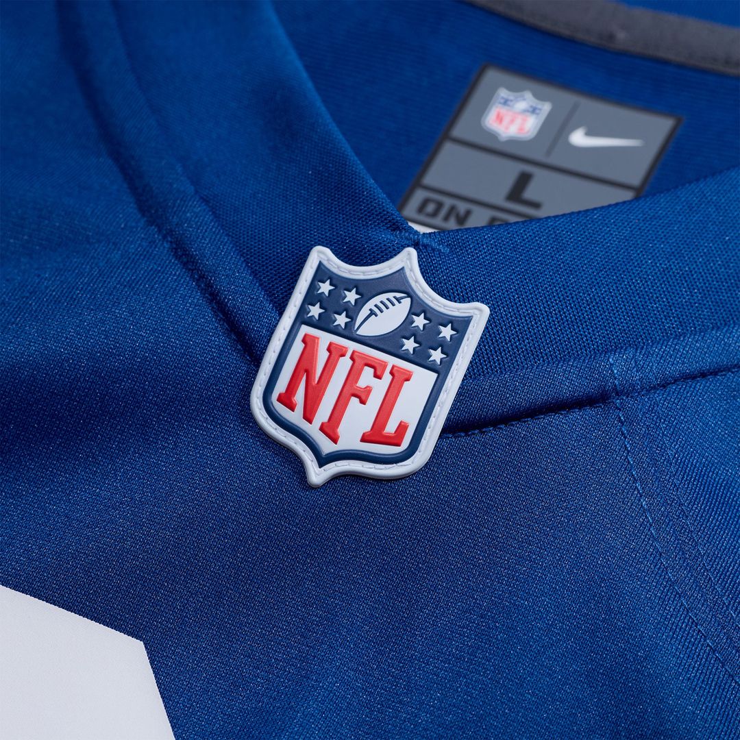 Men's Indianapolis Colts Daniel Jones Royal Alternate Game NFL Football Jersey - view 4
