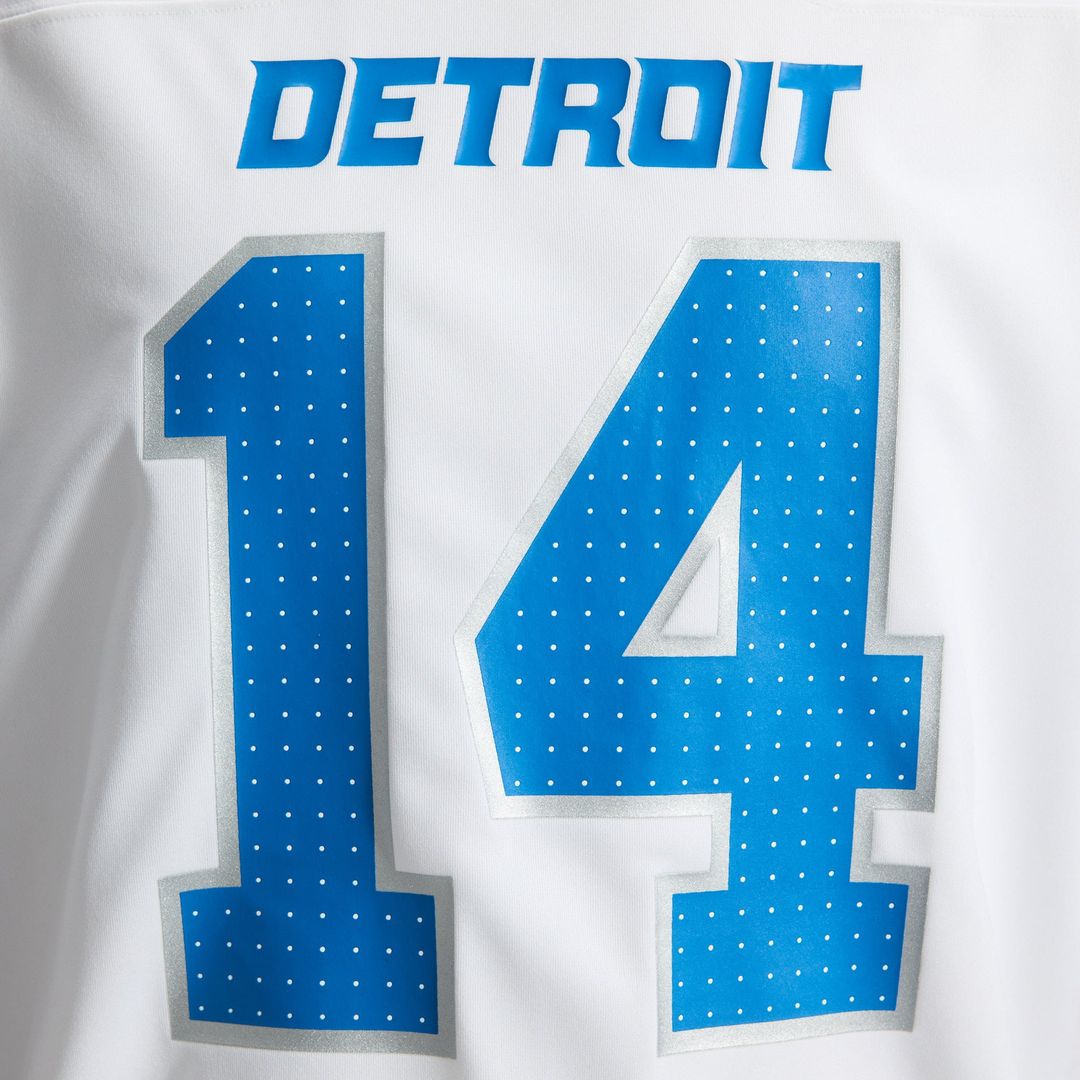 Men's Detroit Lions Amon-Ra St. Brown Blue Game NFL Football Jersey - view 38