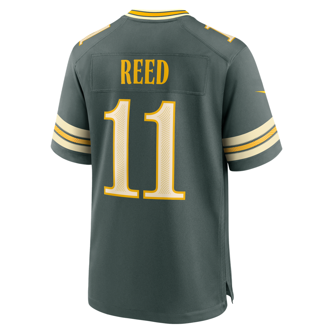 Men's Green Bay Packers Jayden Reed Green 2026 Rivalries Collection Game NFL Football Jersey - view 8
