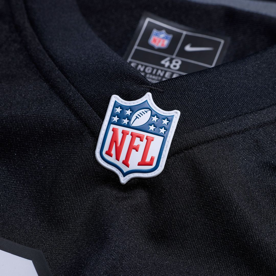 Men's Las Vegas Raiders Jacob Bobenmoyer Black Game NFL Football Jersey - view 4