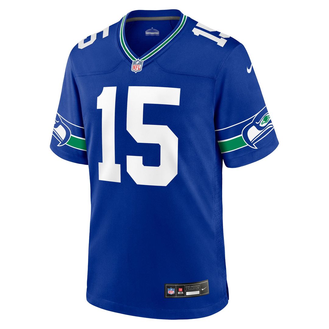 Men's Seattle Seahawks Tory Horton Royal Alternate Game NFL Football Jersey - view 2