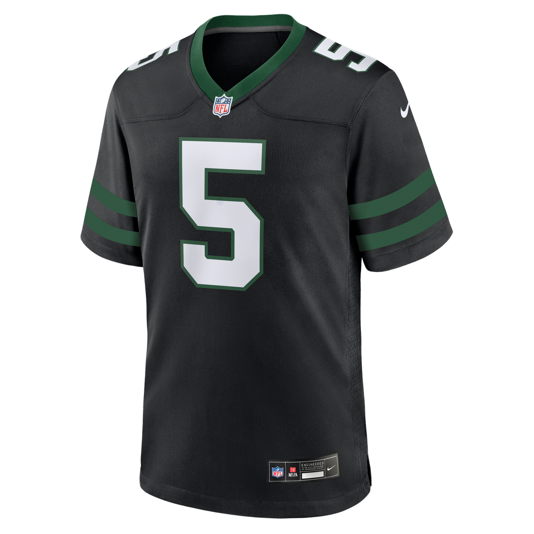 Men's New York Jets Garrett Wilson Legacy Green Game NFL Football Jersey - view 41