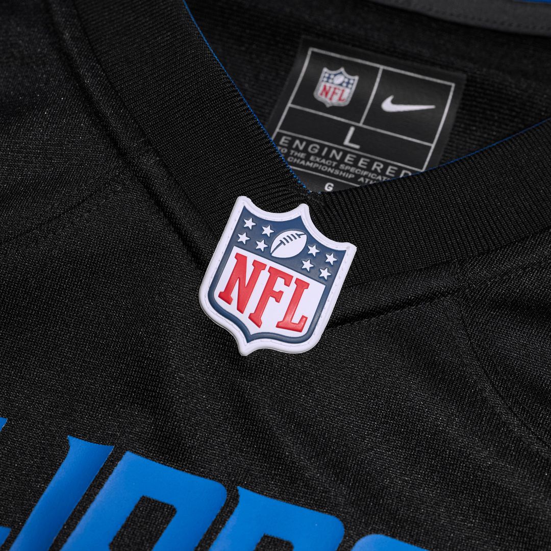 Men's Detroit Lions Sam LaPorta White White Game NFL Football Jersey - view 18