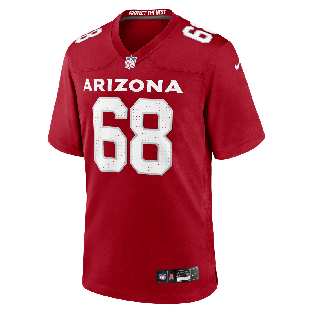 Men's Arizona Cardinals Kelvin Beachum Cardinal Team Game NFL Football Jersey - view 2