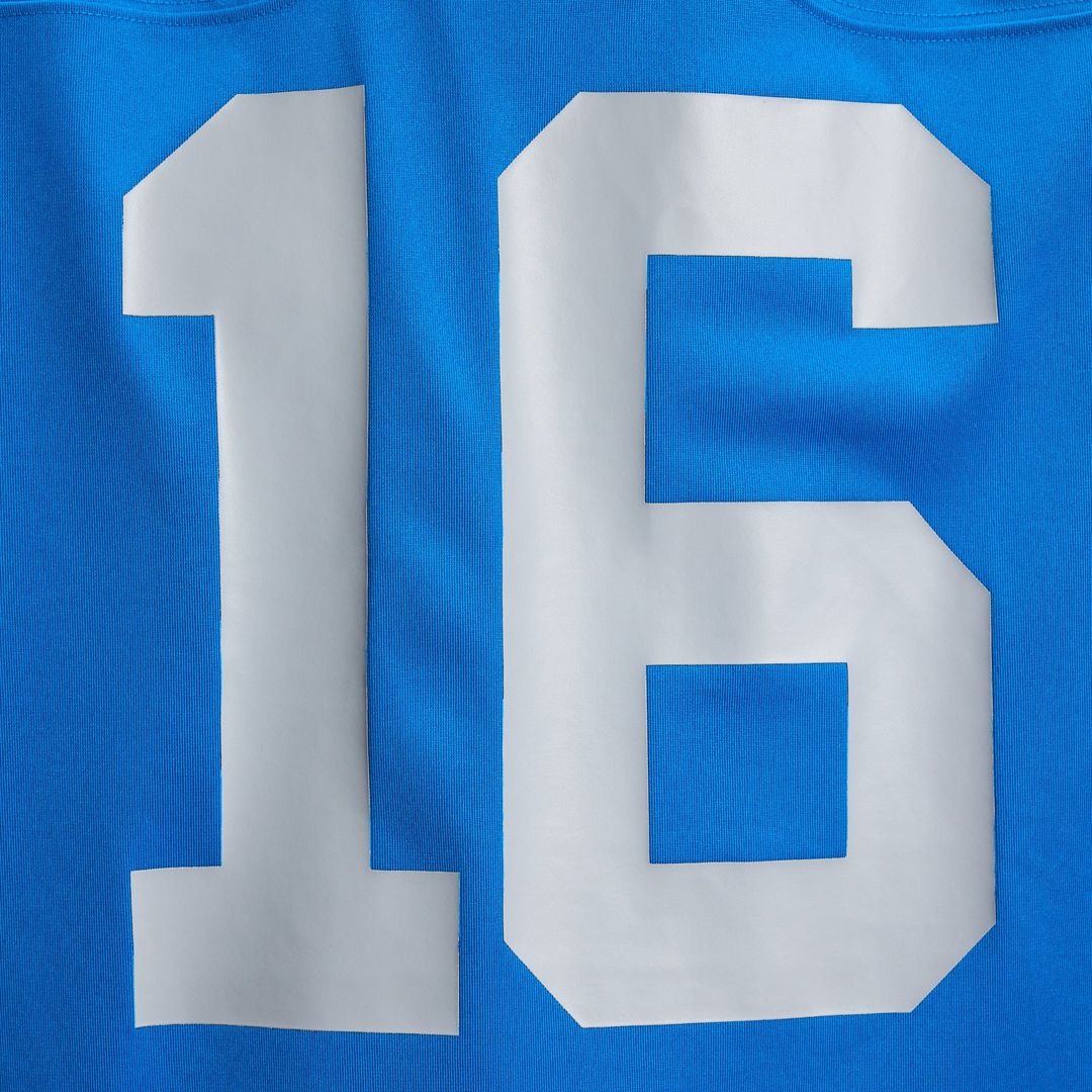 Men's Detroit Lions Jared Goff Blue Alternate Game NFL Football Jersey - view 10