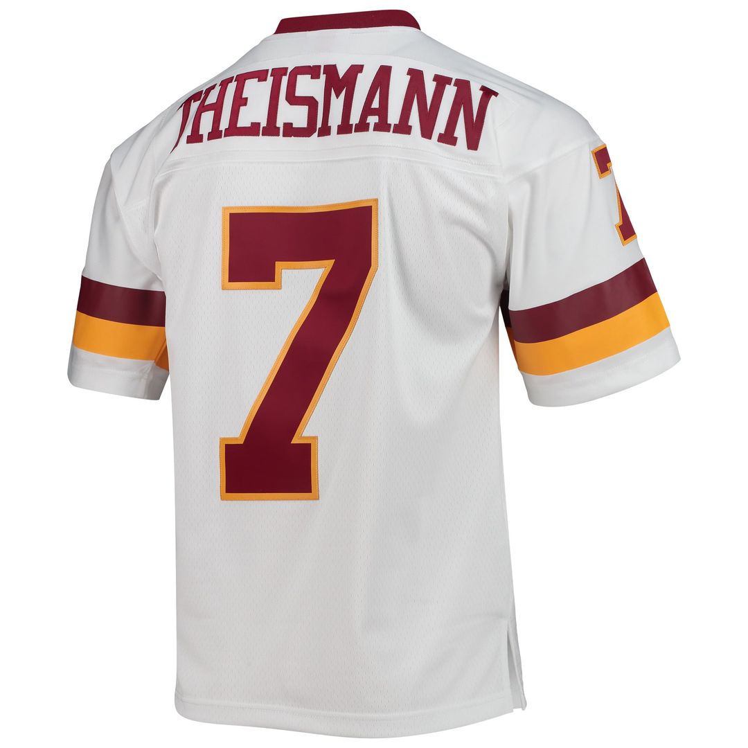 Men's Washington Football Team Joe Theismann White Legacy Replica NFL Football Jersey - view 3