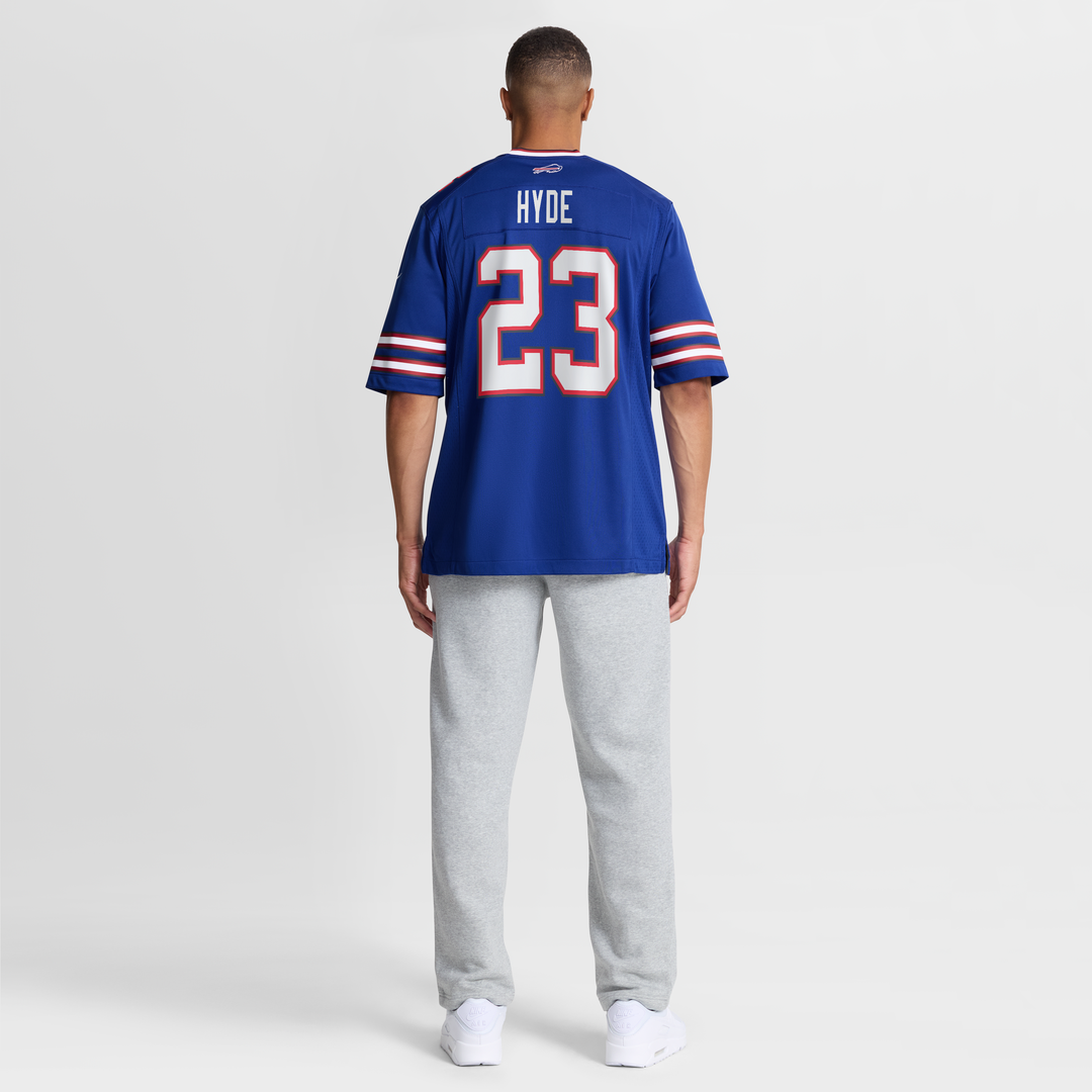 Men's Buffalo Bills Micah Hyde Royal Game NFL Football Jersey - view 8