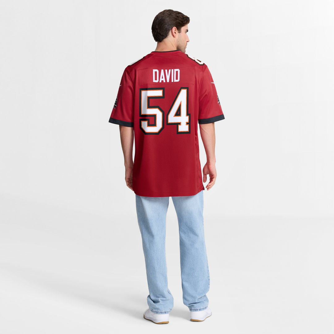 Men's Tampa Bay Buccaneers Lavonte David Red Game NFL Football Jersey - view 8