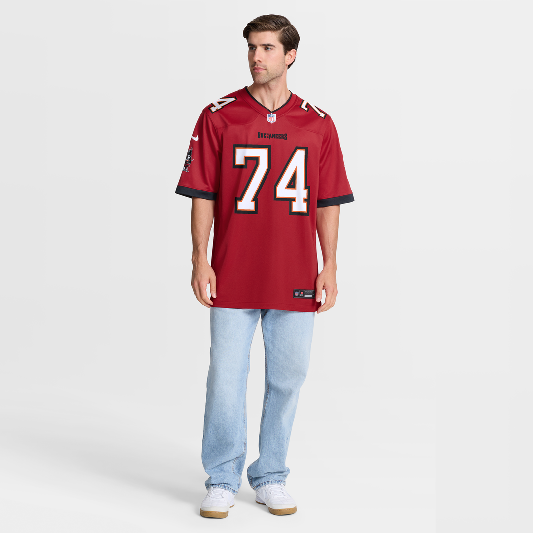 Men's Tampa Bay Buccaneers Marshall Foerner Red Team Game NFL Football Jersey - view 2