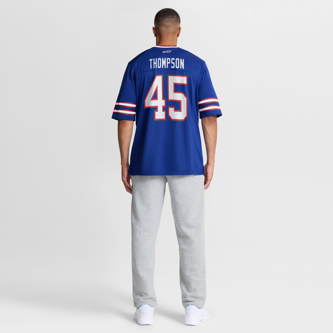 Men's Buffalo Bills Shaq Thompson Royal Team Game NFL Football Jersey - view 8