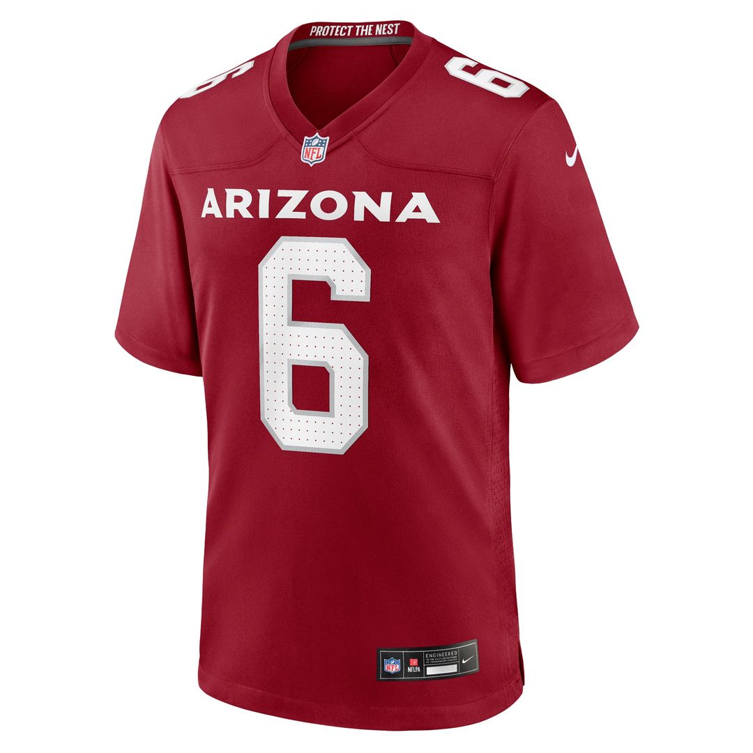 Men's Arizona Cardinals James Conner Cardinal Home Game NFL Football Jersey - view 2
