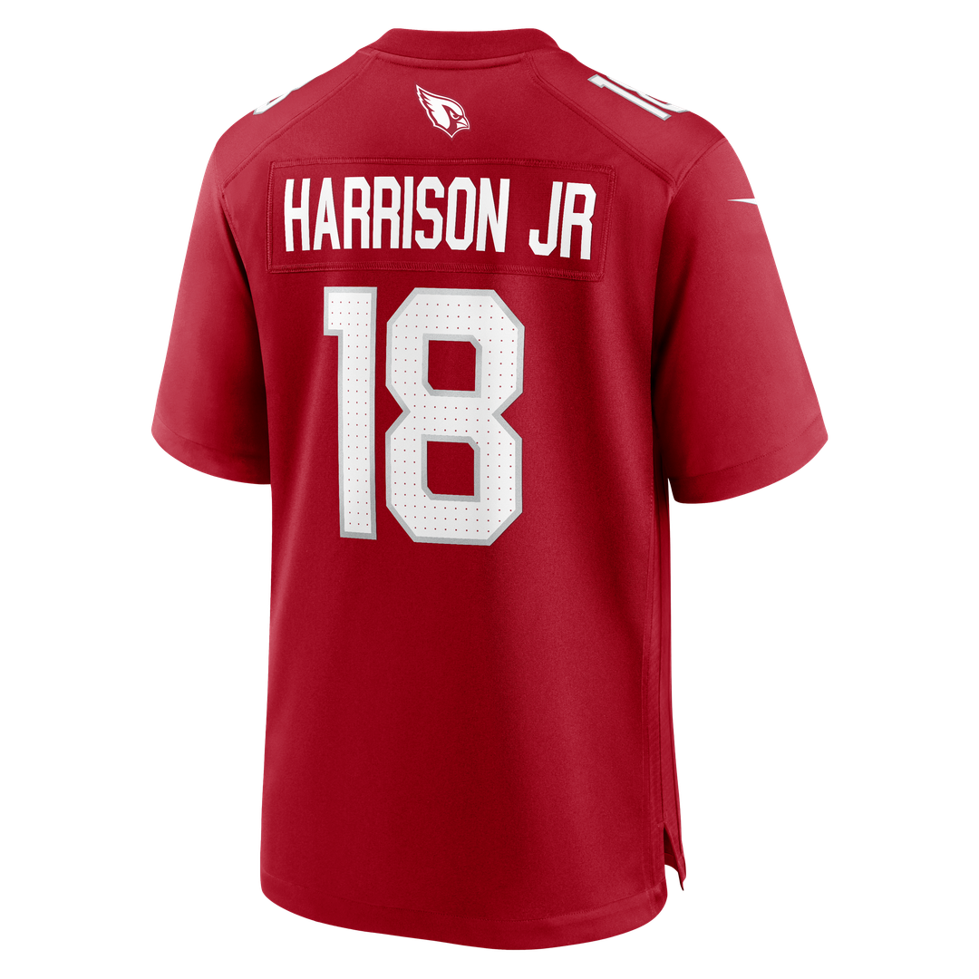 Men's Arizona Cardinals Marvin Harrison Jr. Cardinal Player Game NFL Football Jersey - view 3