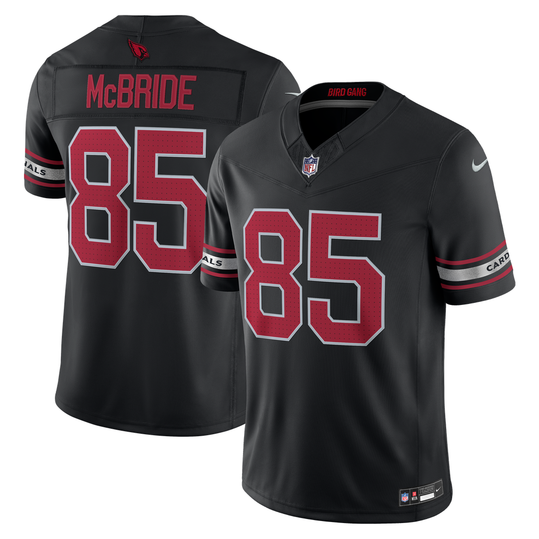 Men's Arizona Cardinals Trey McBride White Stitched Limited NFL Football Jersey - view 16