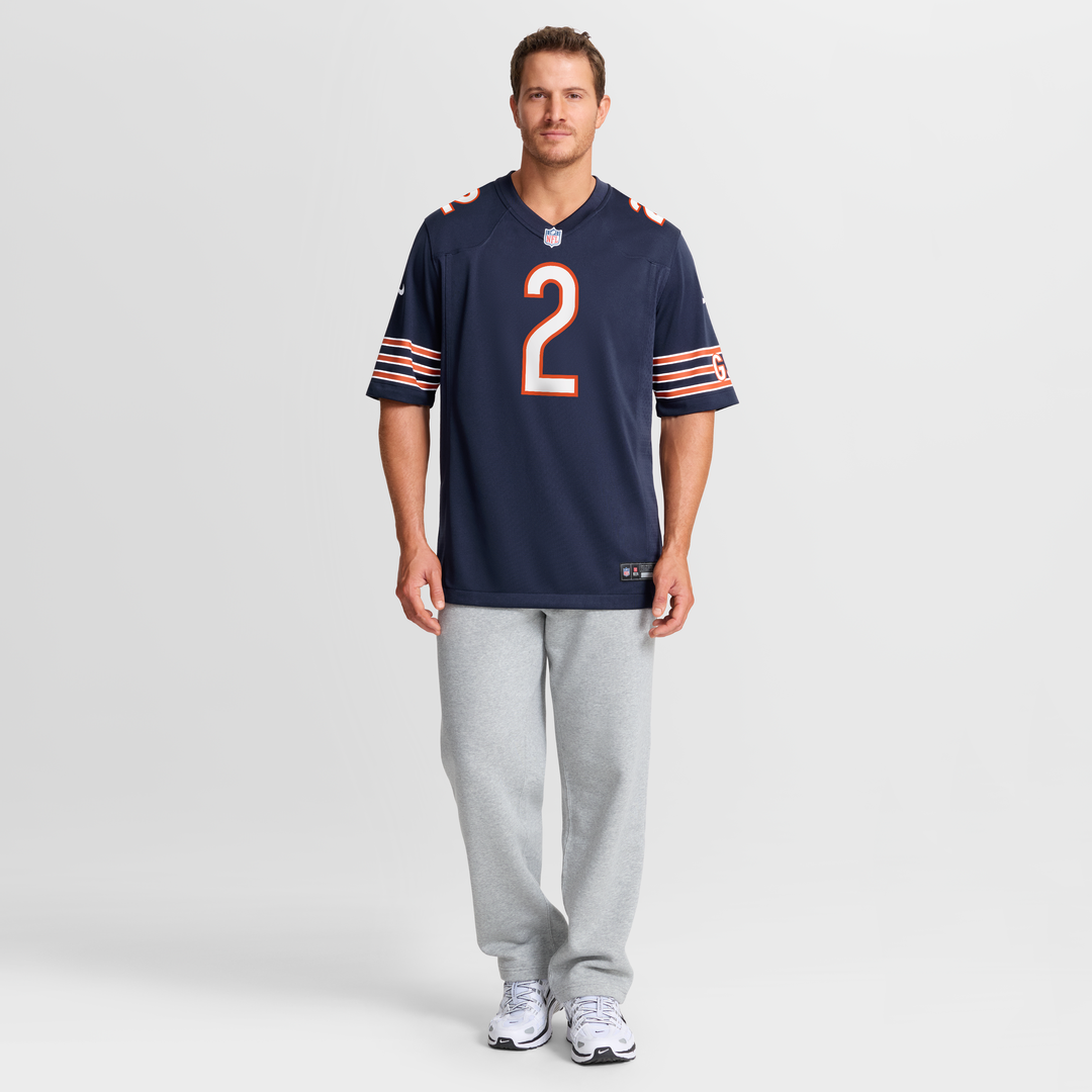 Men's Chicago Bears Coby Bryant Navy Team Game NFL Football Jersey - view 4