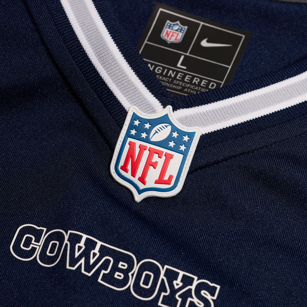 Men's Dallas Cowboys CeeDee Lamb Navy Game NFL Football Jersey - view 4