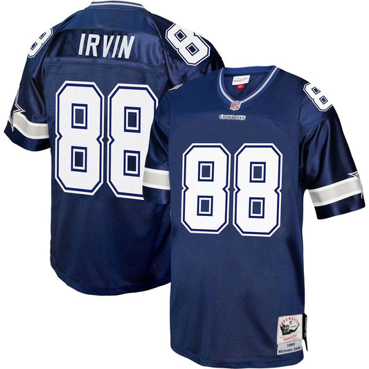 Men's Dallas Cowboys Michael Irvin Navy Legacy Replica NFL Football Jersey - view 1