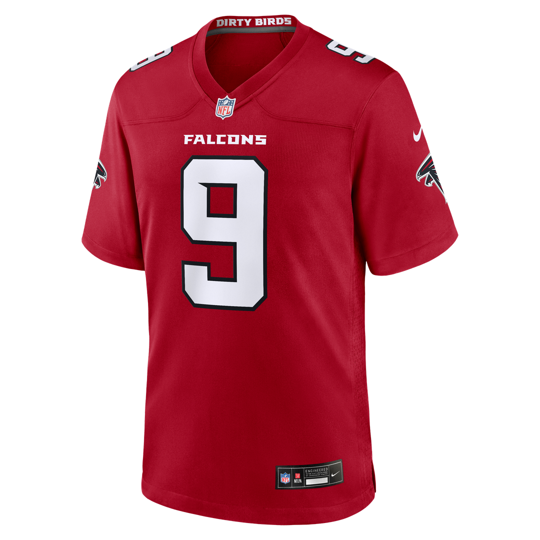 Men's Atlanta Falcons Michael Penix Jr. White Game NFL Football Jersey - view 27