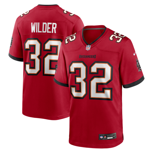 Men's Tampa Bay Buccaneers James Wilder Red Game NFL Football Jersey - view 1