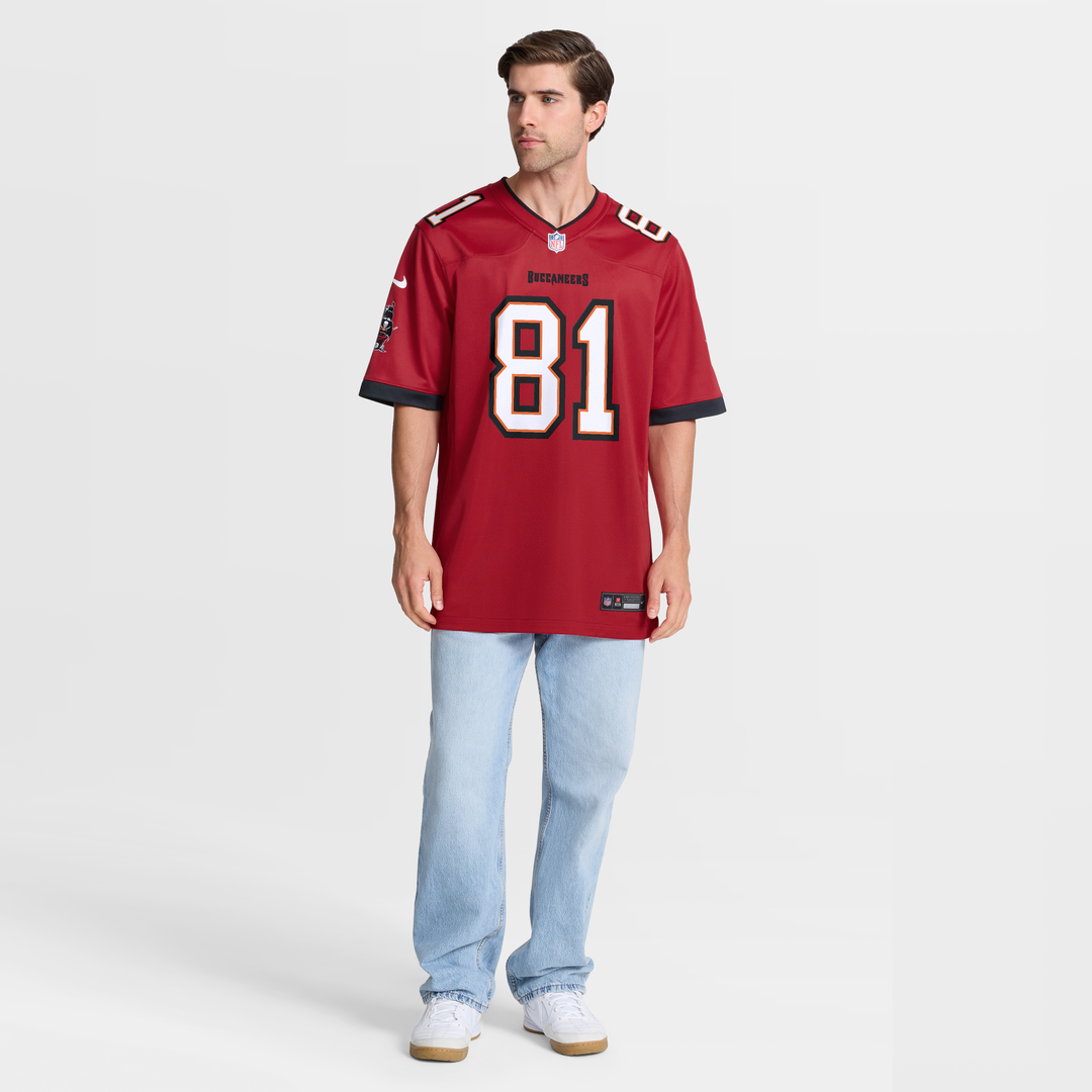 Men's Tampa Bay Buccaneers Ryan Miller Red Team Game NFL Football Jersey - view 7