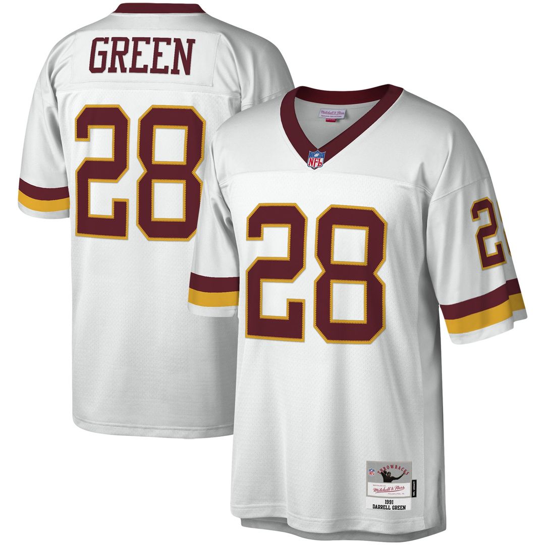 Men's Washington Football Team Darrell Green White Legacy Replica NFL Football Jersey - view 1
