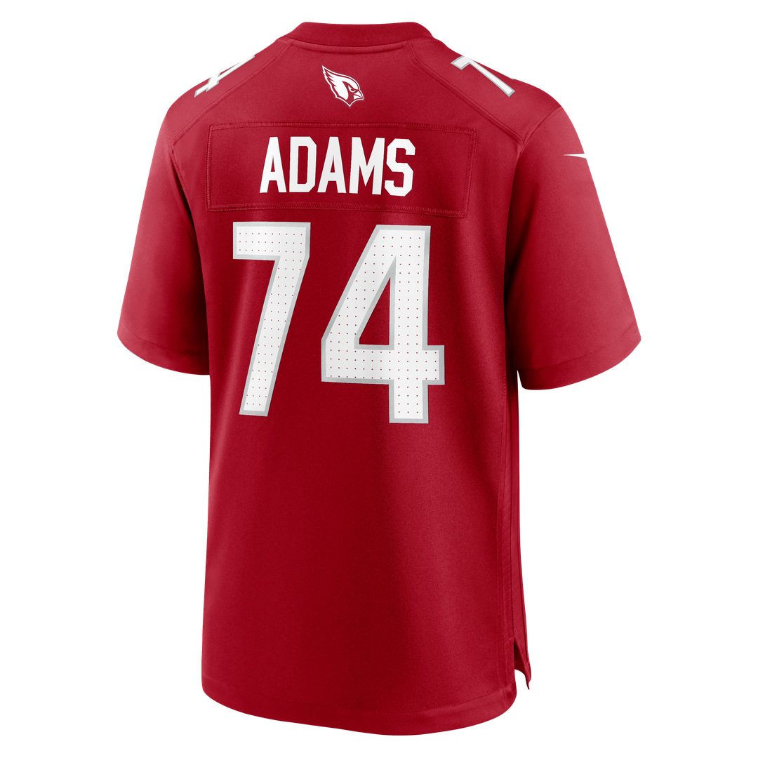 Men's Arizona Cardinals Isaiah Adams Cardinal Team Game NFL Football Jersey - view 3