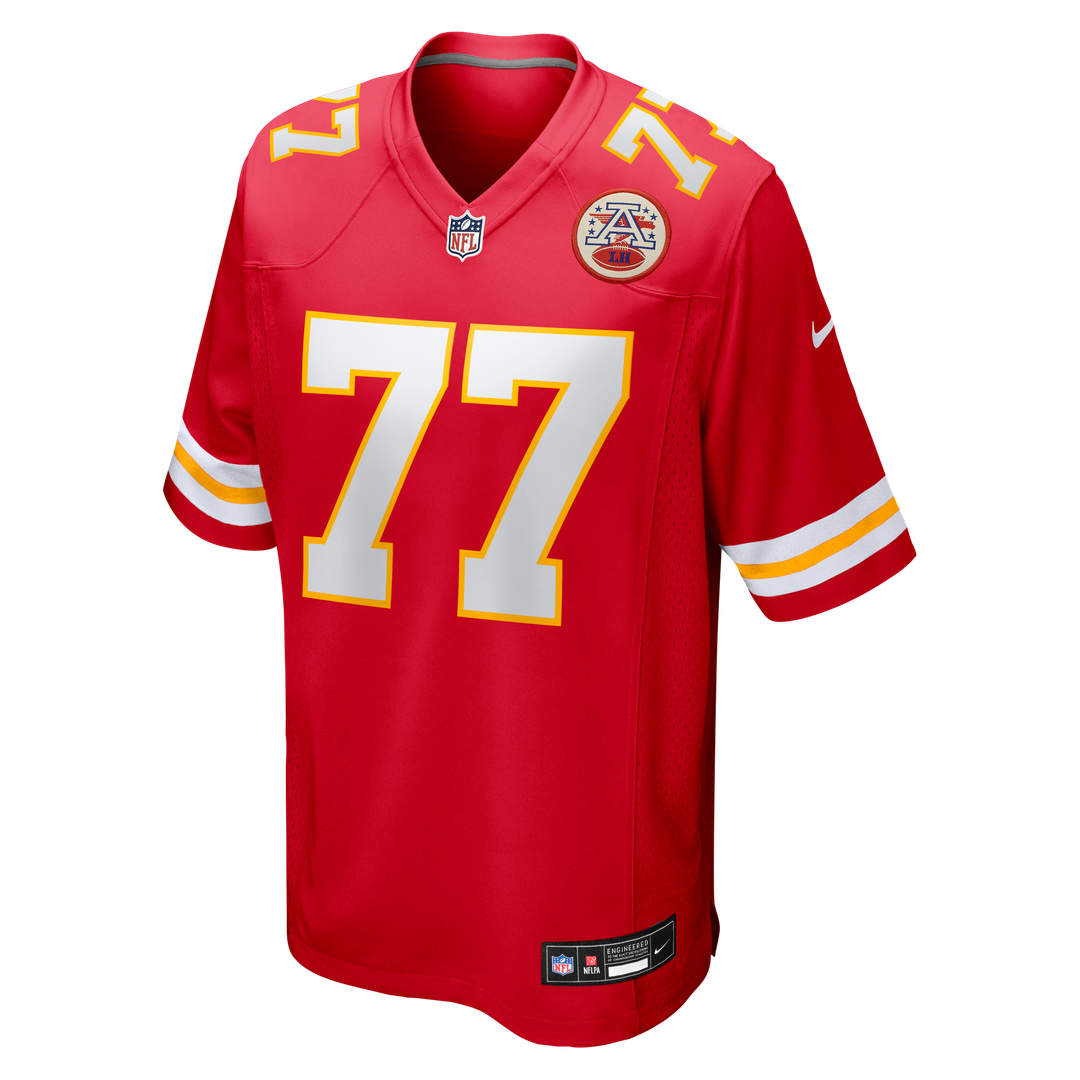 Men's Kansas City Chiefs Jaylon Moore Red Team Game NFL Football Jersey - view 2