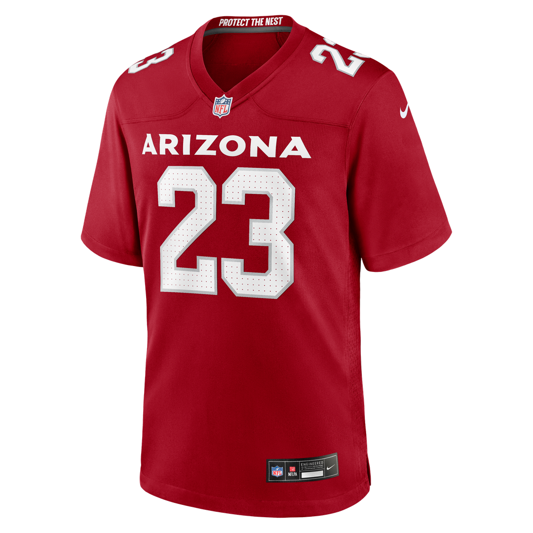 Men's Arizona Cardinals Corey Clement Cardinal Team Game NFL Football Jersey - view 2