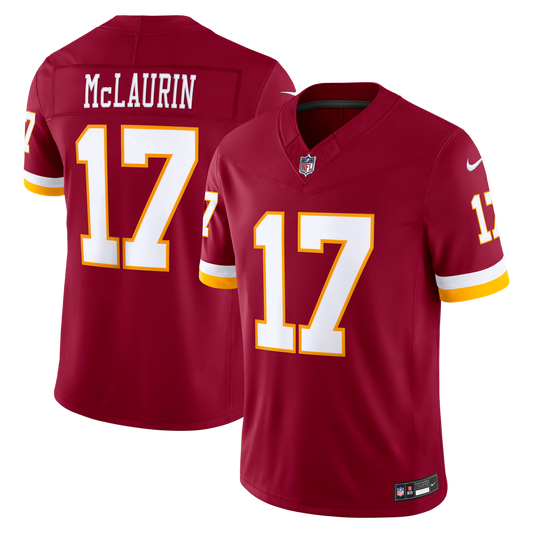 Men's Washington Commanders Terry McLaurin Burgundy Team Stitched Limited NFL Football Jersey - view 1