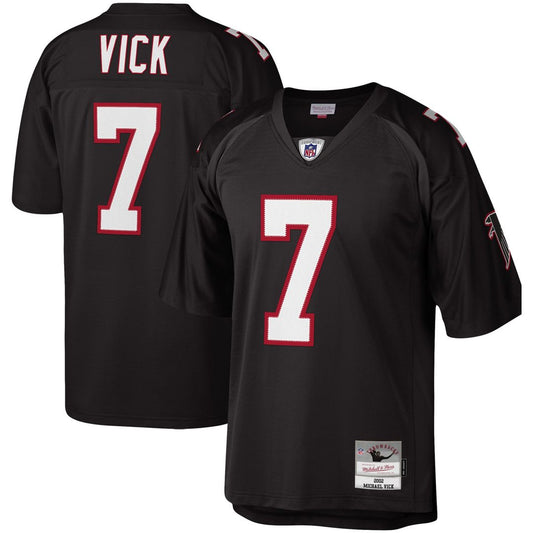 Men's Atlanta Falcons Michael Vick Black Legacy Replica NFL Football Jersey - view 1