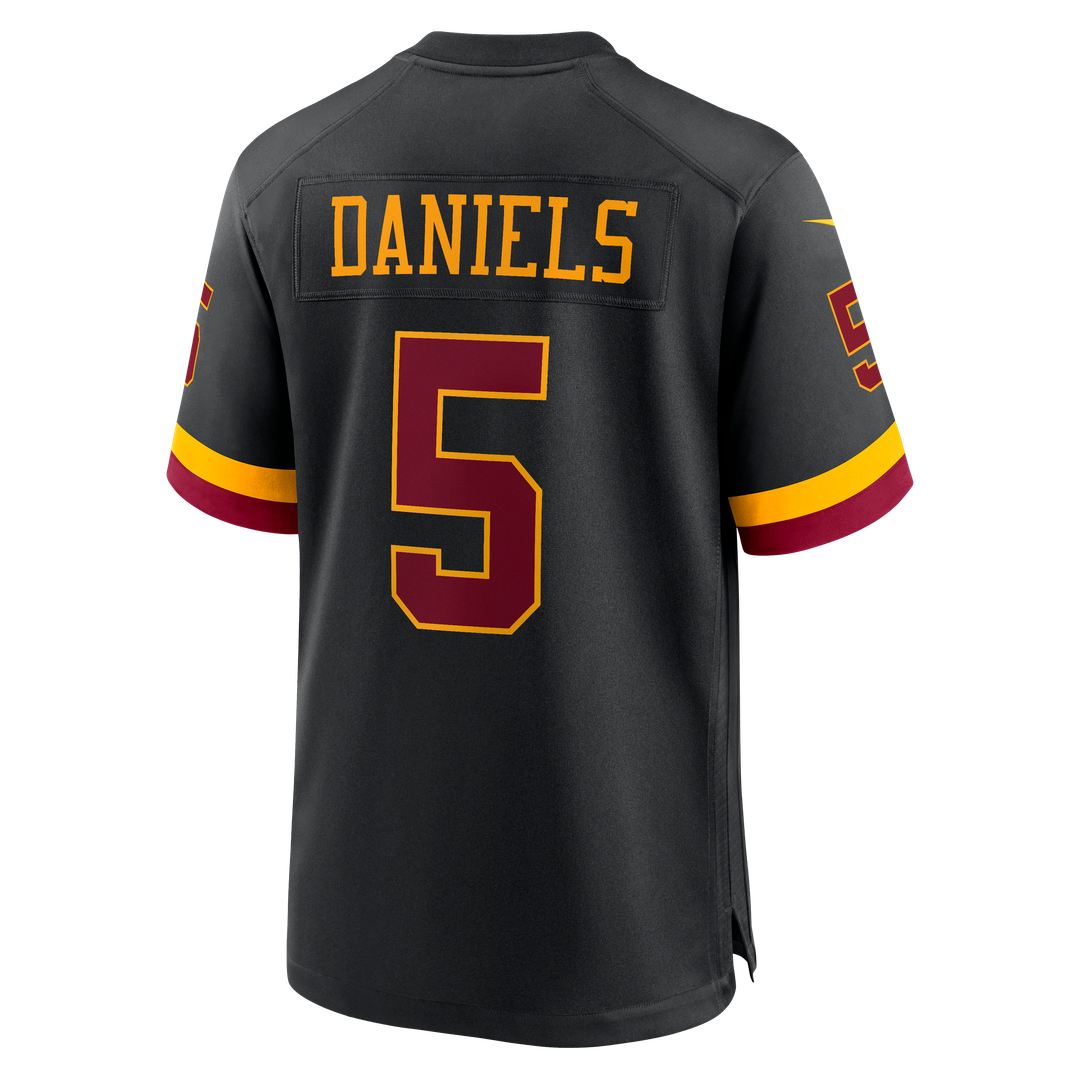 Men's Washington Commanders Jayden Daniels Burgundy Game NFL Football Jersey - view 38