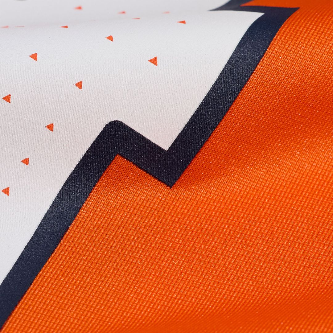 Men's Denver Broncos Karene Reid Orange Team Game NFL Football Jersey - view 5