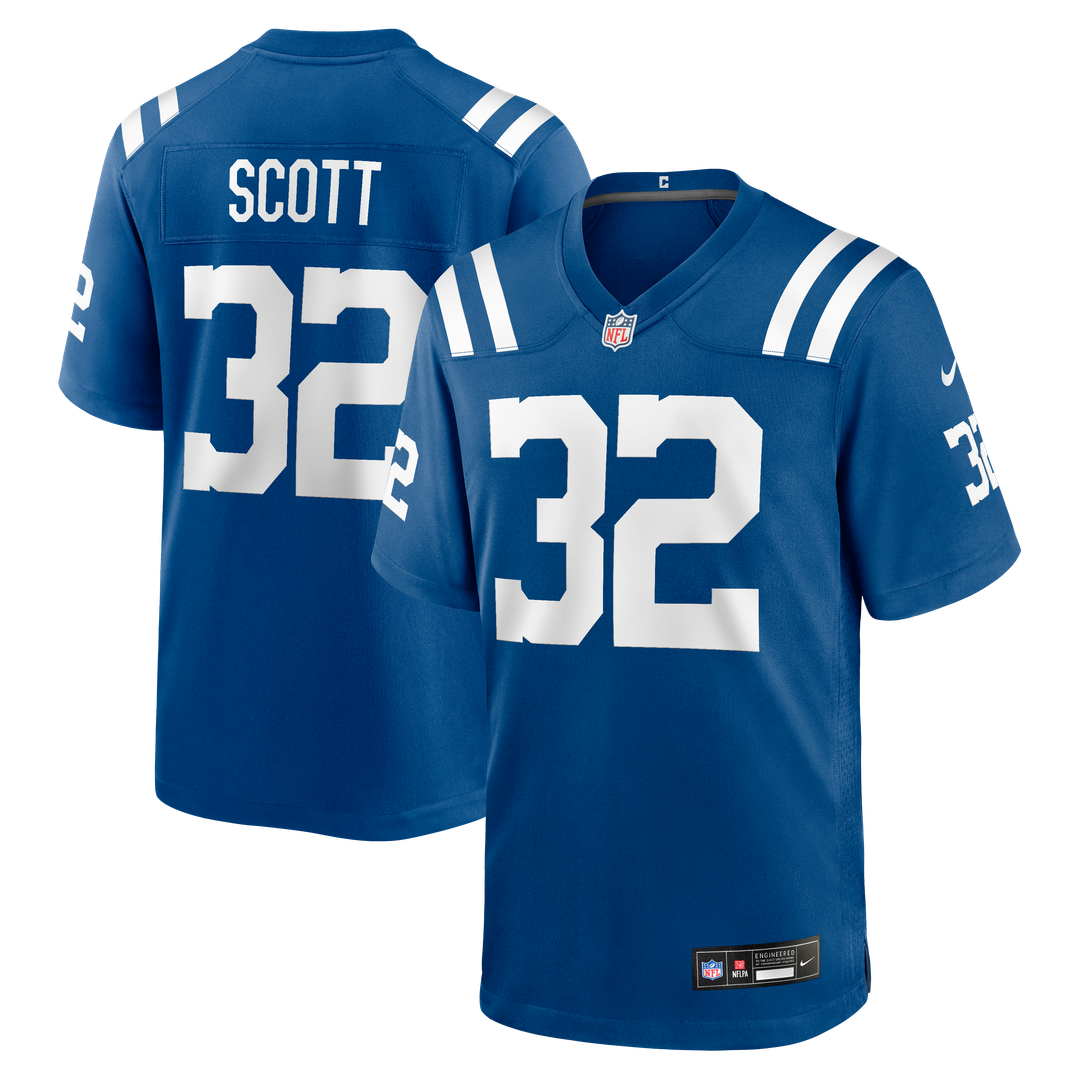 Men's Indianapolis Colts Daniel Scott Royal Team Game NFL Football Jersey - view 1