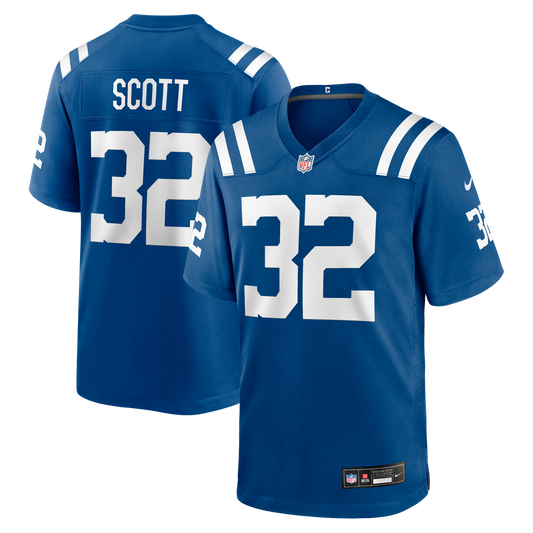 Men's Indianapolis Colts Daniel Scott Royal Team Game NFL Football Jersey - view 1