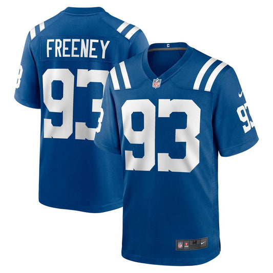 Men's Indianapolis Colts Dwight Freeney Royal Team Retired Player Game NFL Football Jersey - view 1