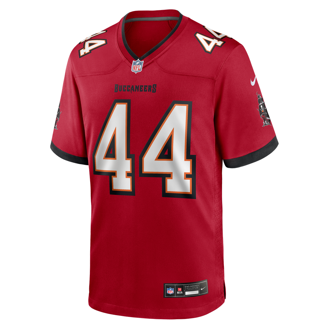 Men's Tampa Bay Buccaneers Sean Tucker Red Game NFL Football Jersey - view 2