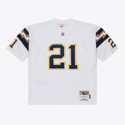 Men's San Diego Chargers LaDainian Tomlinson White 2001 Legacy Replica NFL Football Jersey - view 1