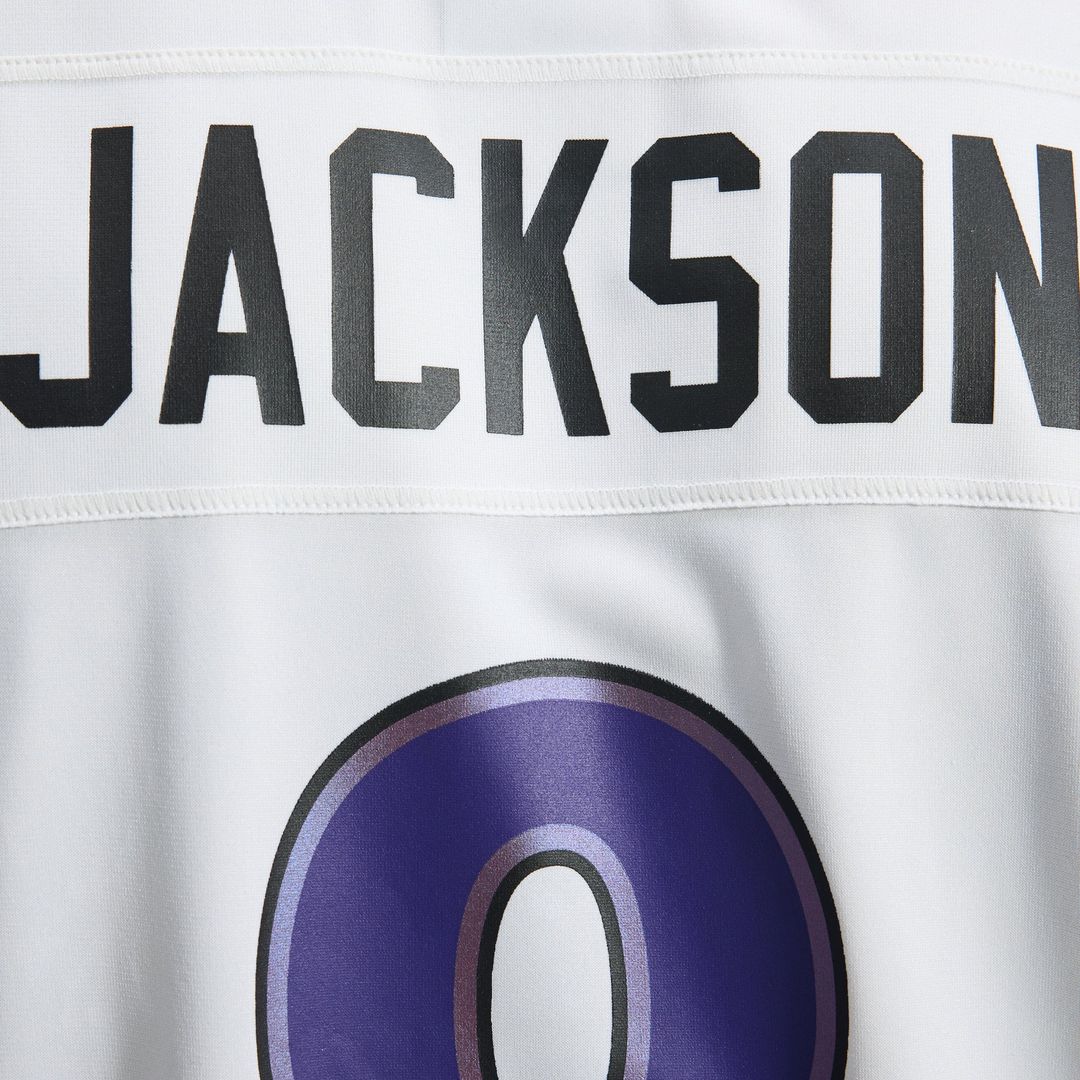 Men's Baltimore Ravens Lamar Jackson Black Alternate Game NFL Football Jersey - view 21