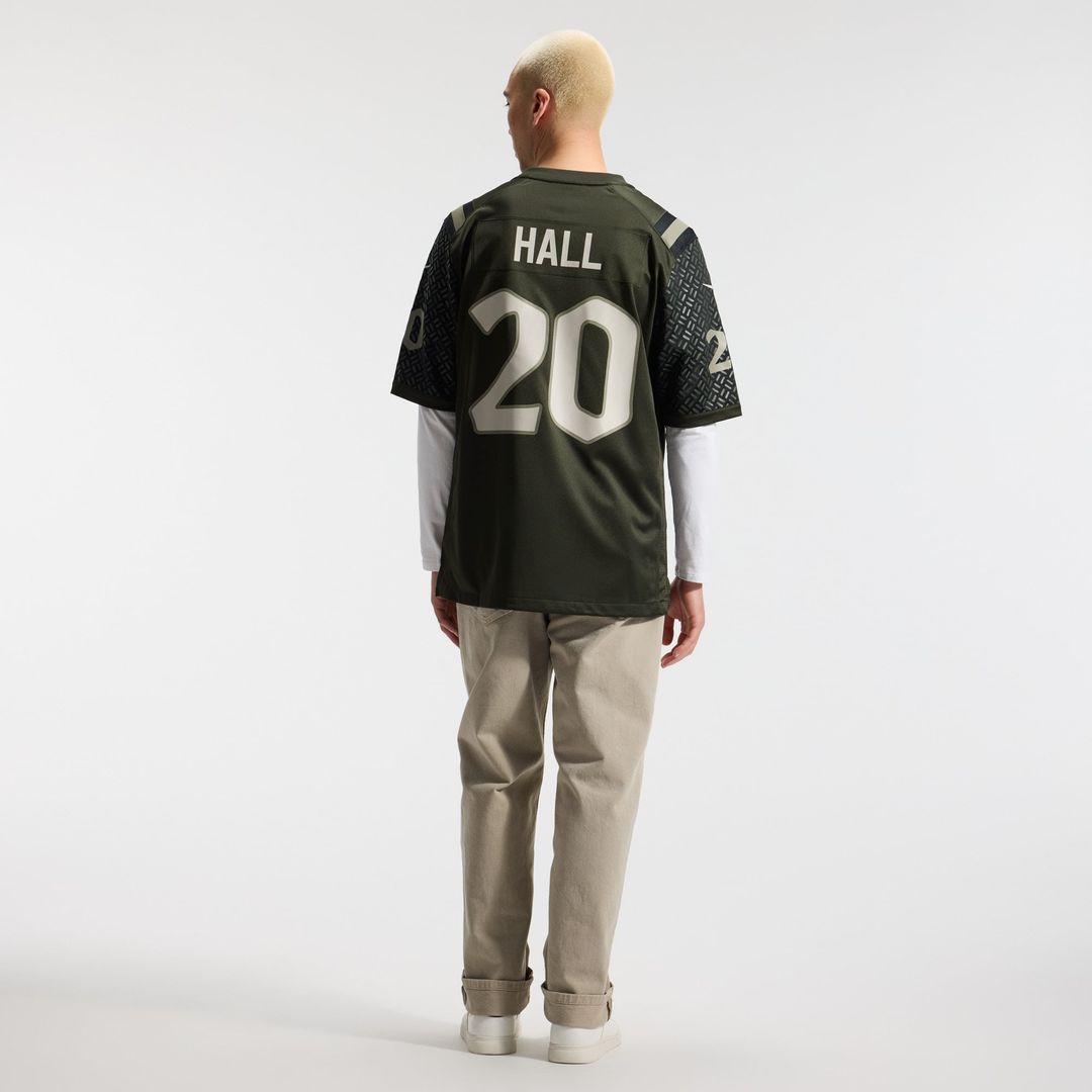Men's New York Jets Breece Hall Green Rivalries Collection Game NFL Football Jersey - view 6
