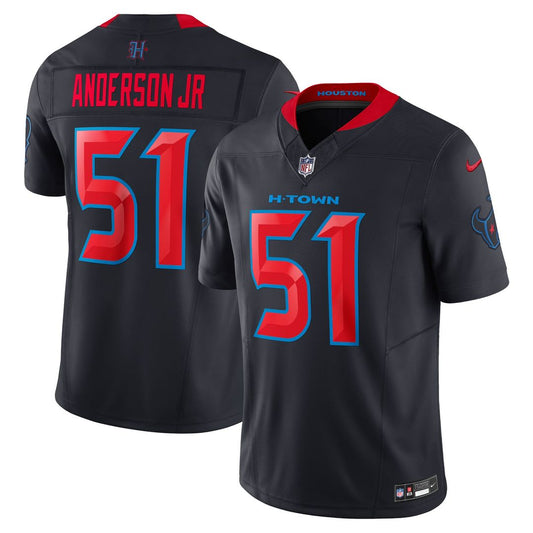 Men's Houston Texans Will Anderson Jr. Navy 2nd Alternate Limited NFL Football Jersey - view 1