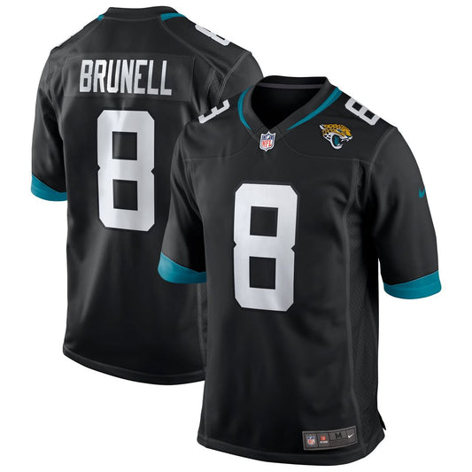 Men's Jacksonville Jaguars Mark Brunell Black Retired Player Alternate Game NFL Football Jersey - view 1