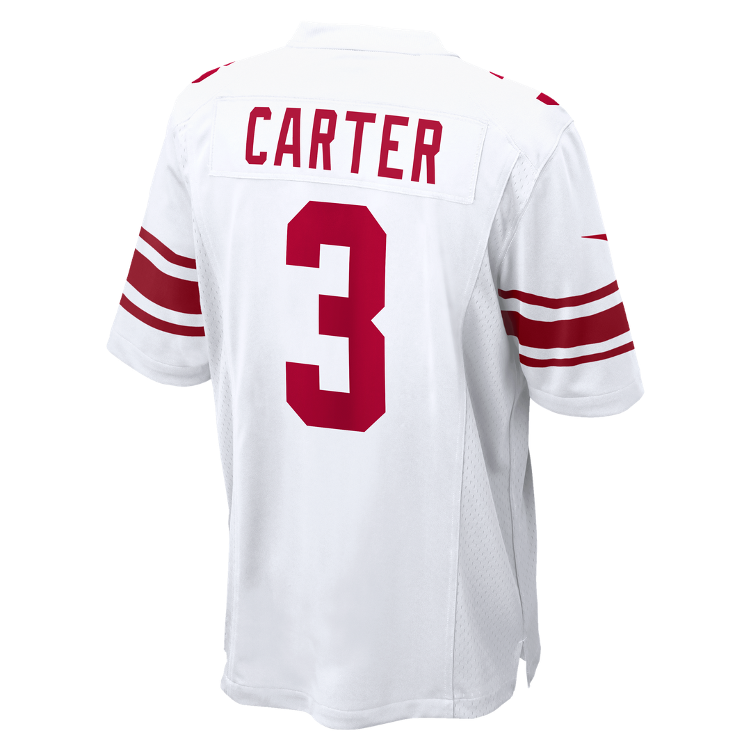 Men's New York Giants Abdul Carter White Game NFL Football Jersey - view 6