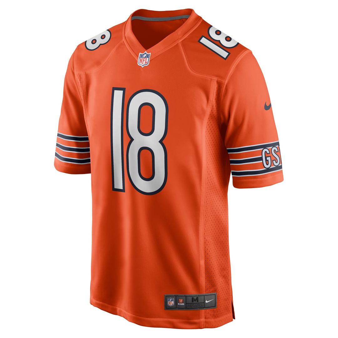 Men's Chicago Bears Caleb Williams White First Round Pick Player Game NFL Football Jersey - view 31