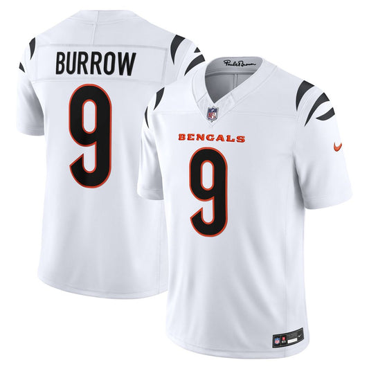 Men's Cincinnati Bengals Joe Burrow White Stitched Limited NFL Football Jersey - view 1