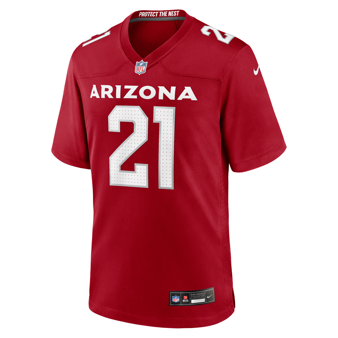 Men's Arizona Cardinals Garrett Williams Cardinal Game NFL Football Jersey - view 2