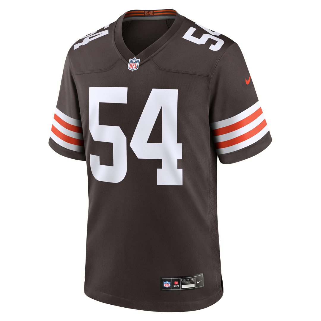 Men's Cleveland Browns Sam Williams Brown Team Game NFL Football Jersey - view 4