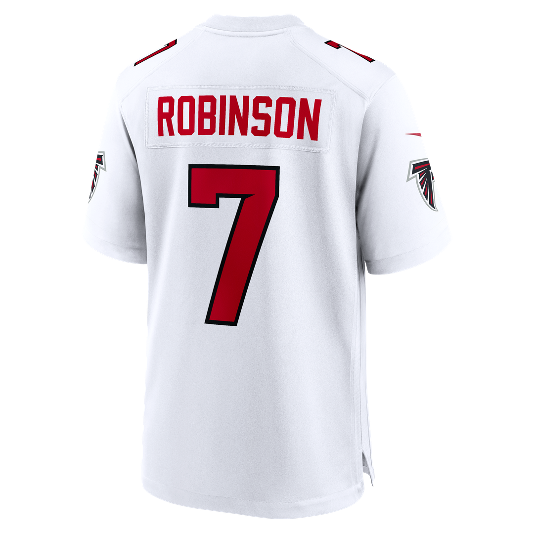 Men's Atlanta Falcons Bijan Robinson White Game NFL Football Jersey - view 17