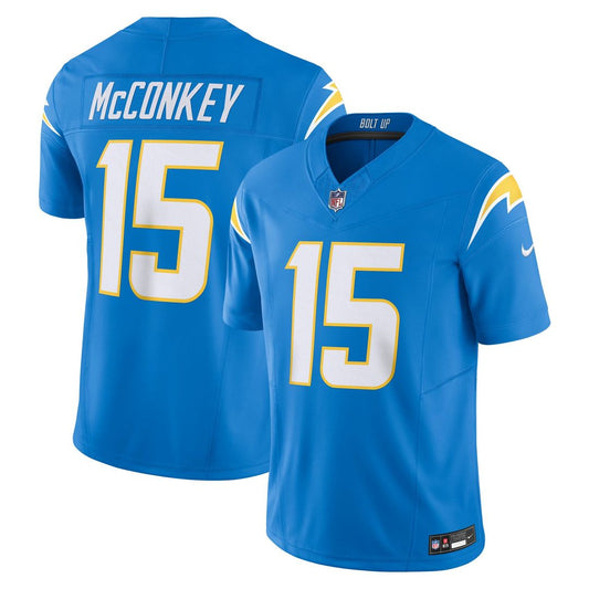 Men's Los Angeles Chargers Ladd McConkey Powder Blue Team Limited NFL Football Jersey - view 1