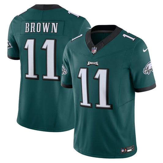 Men's Philadelphia Eagles A.J. Brown Green Limited NFL Football Jersey - view 1